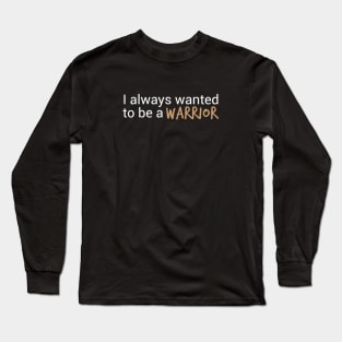 Character class: Warrior Long Sleeve T-Shirt